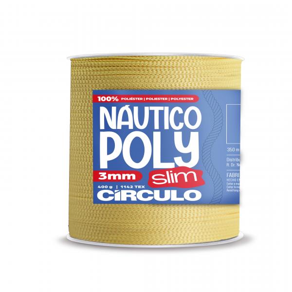 FIO NAUTICO POLY SLIM 3MM - COR 1205 POLEN